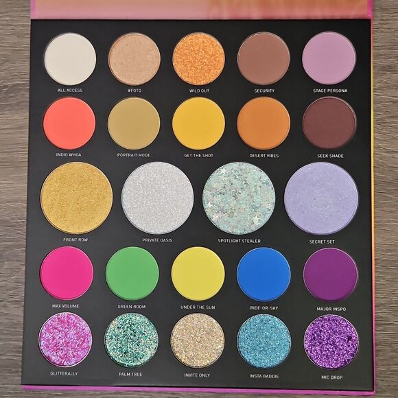 Morphe 24A ARTIST PASS EYESHADOW PALETTE NEW No Box - Picture 3 of 11